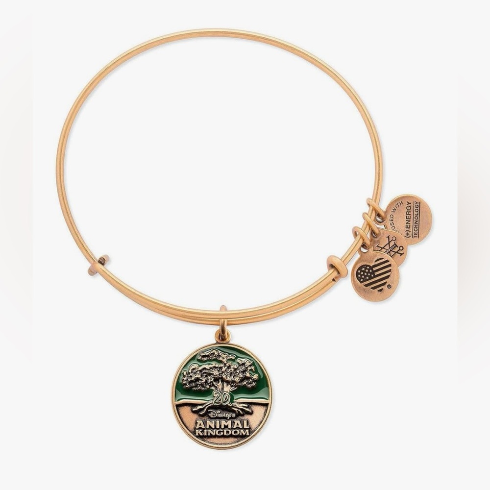 NWT *Discontinued* Disney Alex and Ani Animal Kingdom 20th Anniversary Bracelet